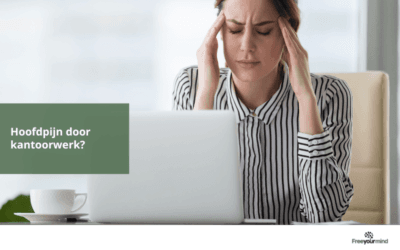 Hoofdpijn door kantoorwerk